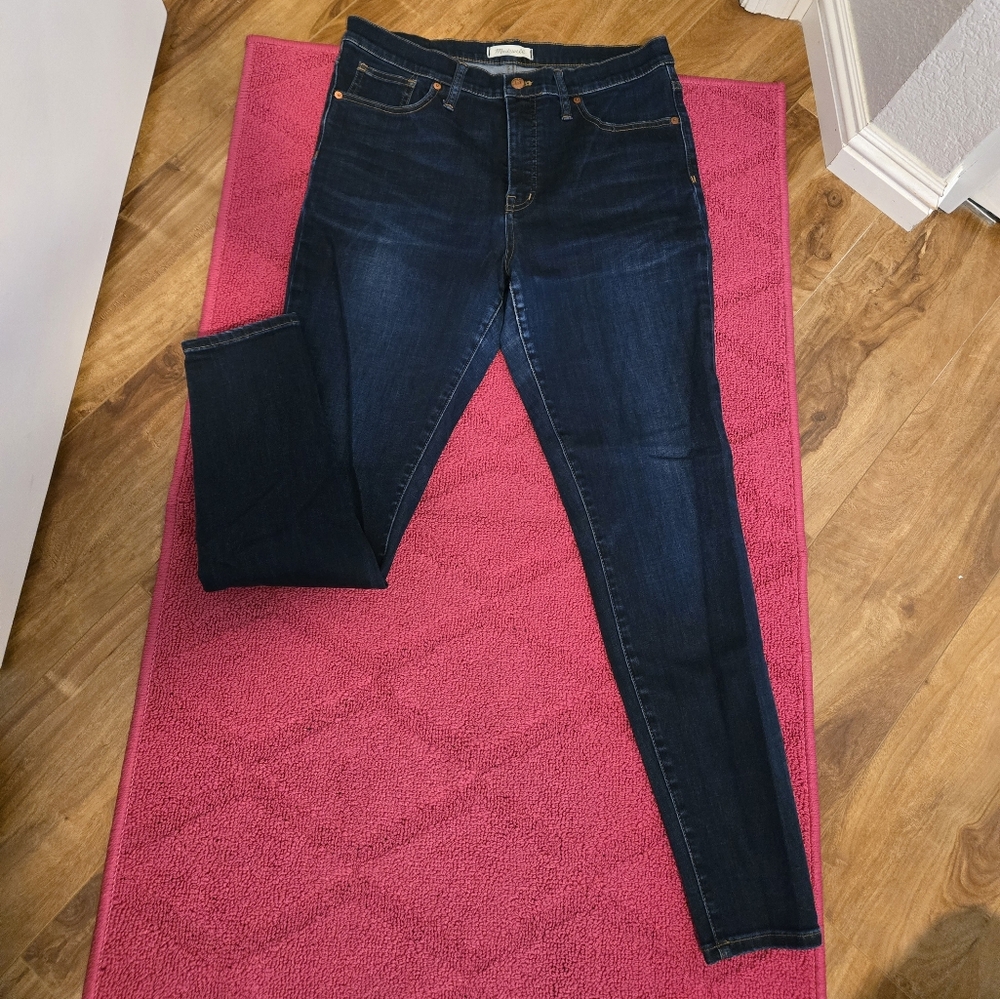 Madewell 9" High-Rise Skinny, Size 32